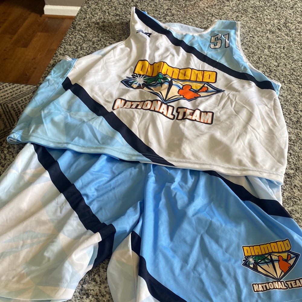 New balance lacrosse  uniform